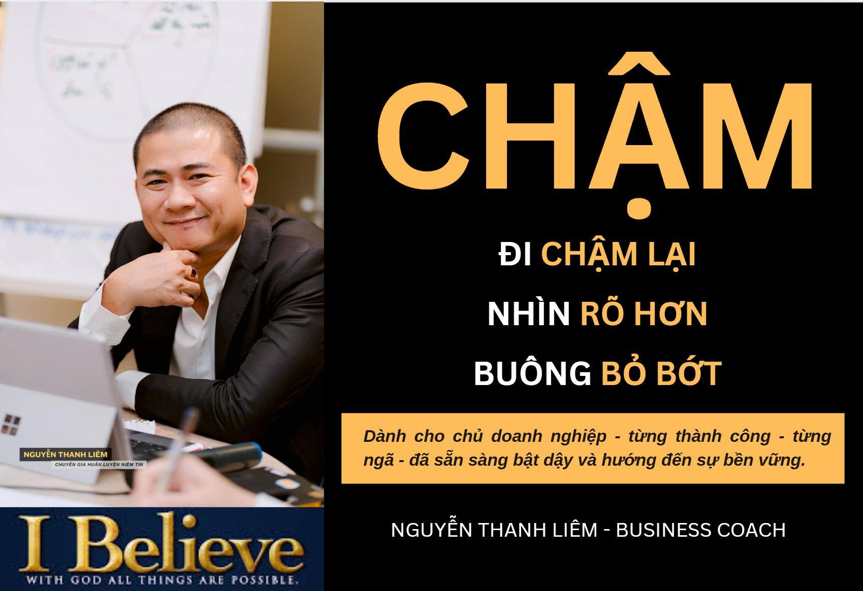 BÀI VIẾT VỀ: Đi chậm lại – Nhìn rõ hơn – Buông bỏ bớt