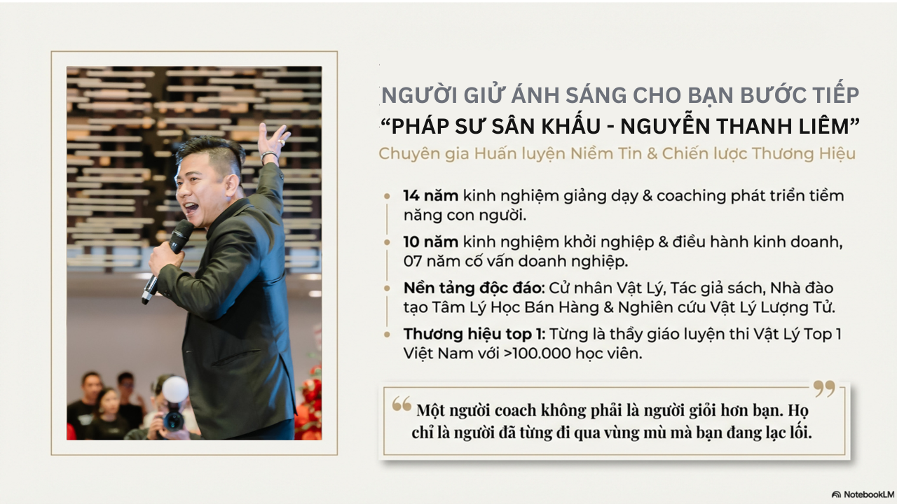 1ST GIỜ BAY.  10.000 giờ bay.  Sự tự tin chỉ đến – khi bạn thật sự đủ giờ bay. Đó là lý do trong một khoảng thời gian rất dài, Tôi liên tục đứng sân khấu – liên tục hiện diện trong những buổi đào tạo.